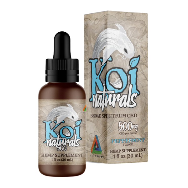 Koi CBD Broad Spectrum Tincture*** / Peppermint / 500mg